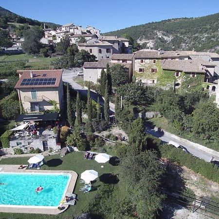 Agriturismo Roccagelli Vallo di Nera Экстерьер фото