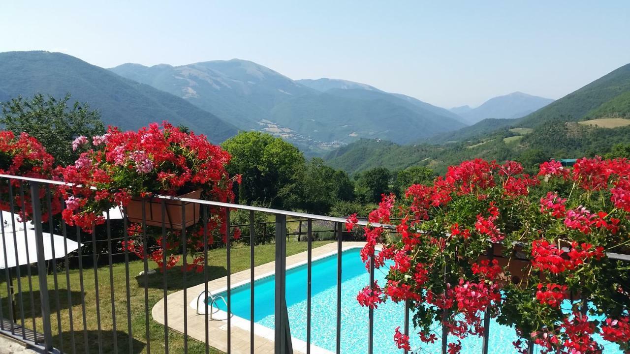 Agriturismo Roccagelli Vallo di Nera Экстерьер фото