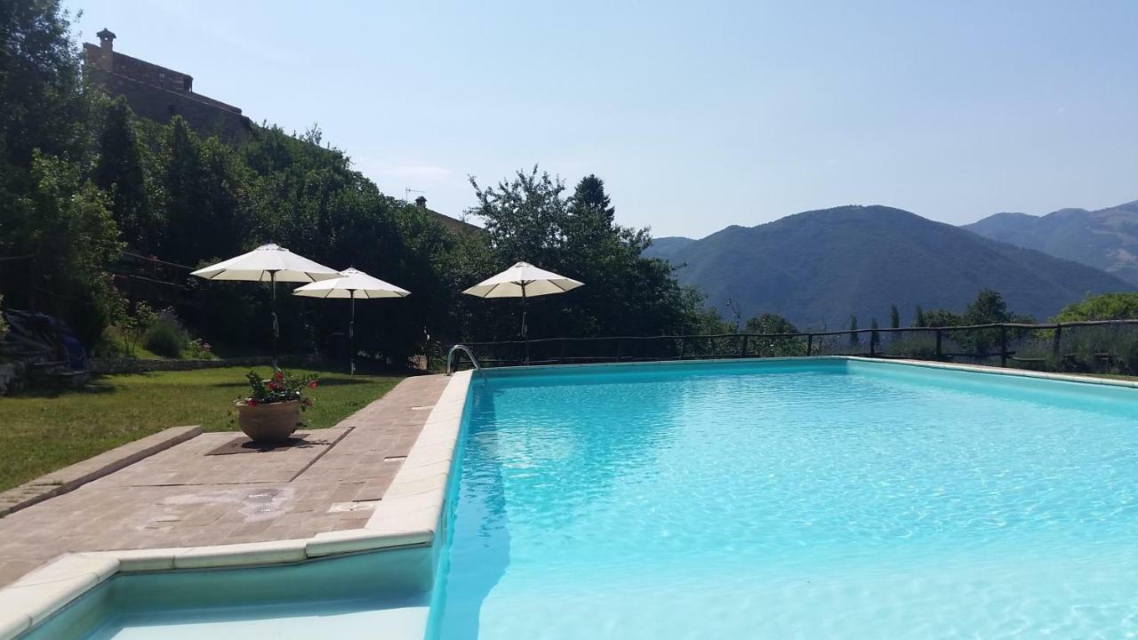Agriturismo Roccagelli Vallo di Nera Экстерьер фото